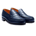 Mocassin Homme Bleu en Cuir - JM 180
