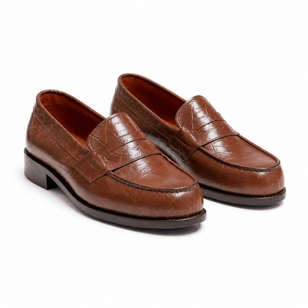 MOCASSINS CLASSIQUES LUXE – MARRON CARAMEL