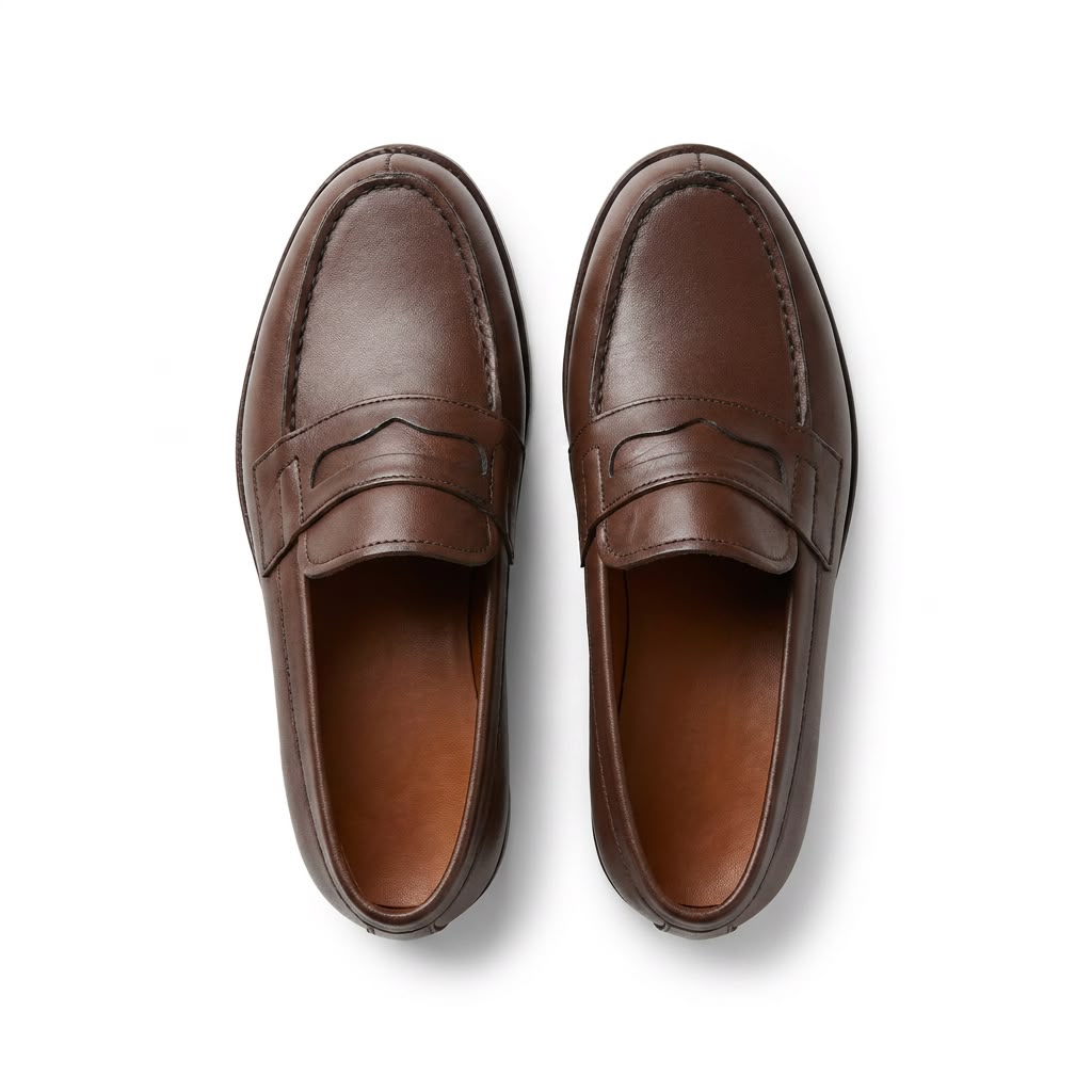 Mocassin Homme Marron en Cuir - JM 180